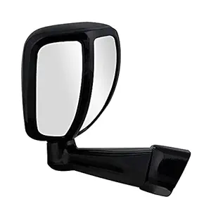 CARIZO Car Bonnet Front Fender Rear Side Mirror Wide Angle View Mirror (Black) for Hyundai Alcazar (Prestige/Platinum/Signature) 2021