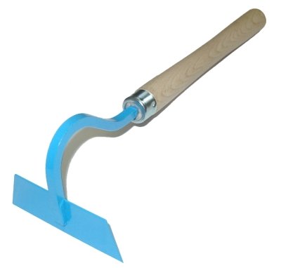 Preisvergleich Produktbild Unkrauthacke klein mit Stiel 24 cm Blue Master (480)