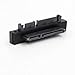 Produktbild iUcar Sata7 + 15p Stecker auf Buchse 91 Reverse Adapter Sata Festplatte Schnittstellenadapter schwarz