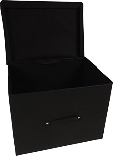 Neusu Extrastarke Große Faltbare Aufbewahrungsbox – 42cm x 31cm x 31cm (40 Liter Fassungsvermögen) – Perfekt Für Jeden Raum (Kinderzimmer, Schlafzimmer, Wohnzimmer), Um Darin Spielzeug, Bettwäsche, Kleidung, Bücher, Dvds Und Mehr Aufzubewahren - 2