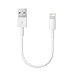 Produktbild Original iProtect® 15cm USB Ladekabel u Datenkabel 0,15m für Apple iPhone SE, 5, 5s, 5c, 6 , 6s, 6s Plus, iPod Touch 5G, iPad Mini 1+2, iPad 4, Air 1+2, iPod Nano 7G - in weiß