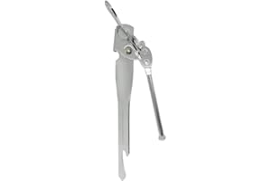 Kansai Convenience 3-in-1 Butterfly Can Opener Stainless Steel Heavy Duty Manual Multipurpose Can Opener Comfortable Handle Easy to Use Ideal for Every Kitchen Camping with Good Grip