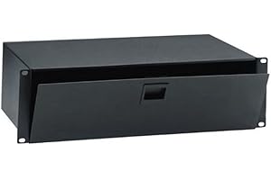 Adam Hall 19" Parts 87303 - Scatola Rack con Chiusura a Scatto 3 U