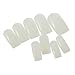 TOOGOO(R) 500 pcs French Acrylic Artificial Fake Fingernails Full Cover fake False Nails Art Tips party wedding nails Decoration Manicure for women girl lady White