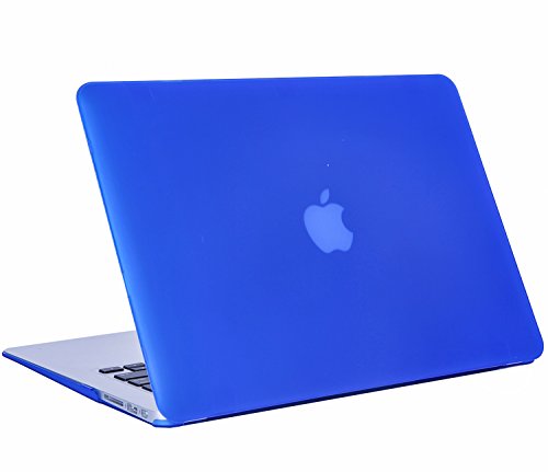 MacBook Pro 13 Hülle Schale,iNeseon Ultra Slim Plastik Hartschale Tasche Cover Shell, US Dunkelblau und EU Transparent Tastatur Abdeckung Schutzhülle für Apple MacBook Pro 13.3 Zoll mit CD-ROM Drive Modell:A1278 (Dunkelblau) - 3