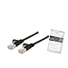 Produktbild shiverpeaks RJ45 Flachkabel m. CAT 7 Rohkabel slim sw 7,5m