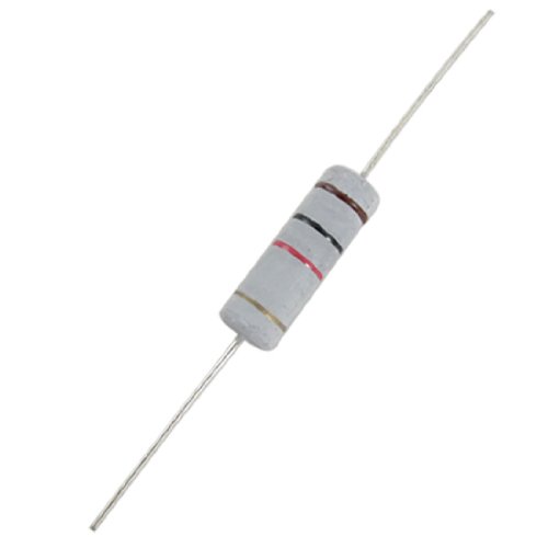 sourcingmap® 50stk 5 Watt 5W 1000 Ohm 5% Metallischer Oxid Film Widerstände Spannung