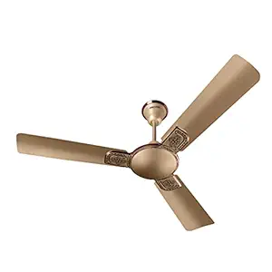 Anchor By Panasonic Captor i-Kraft 1200mm Smart IOT Ceiling Fan (Honey Gold Briken) with remote |Compatible with Alexa, Google Home & MirAIe App , Medium (13028HGB)