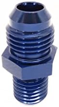 AN6 -6 AN6 Blue JIC Flare to M14x1.5 Metric Hose Fitting Adapter