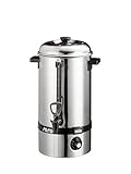 Edelstahl Saro 317-2010 Glühwein- und Heißwasserkessel Modell Hot Drink Mini, 10 L, 2500 W