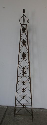 Rankstab Rankhilfe Rank Pfosten Obelisk Cornwall Rost - 3