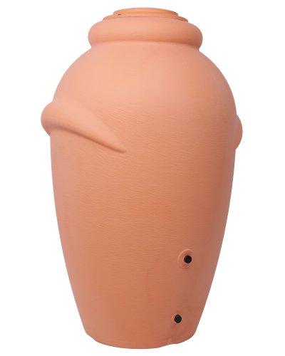 Regenwassertonne Wasserbehälter Amphore Terracotta 360L mit Füllautomat - 2