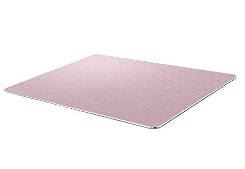 Preisvergleich Produktbild iProtect Aluminium Mauspad rutschfest für Mac Computer in roségold