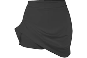 ATHLETIC SPORTSWEAR Ragazze Skort 2-in-1 Pantaloncini Tennis Gonna Active Gymnastic Scuola PE Sport Shorts