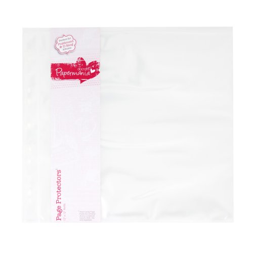 Papermania Schutzhüllen, 30,5 x 30,5 cm, 25 Stück