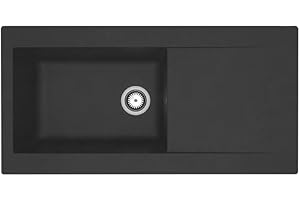 STRADOUR Evier a encastrer Lierra 1C 1000 - Noir