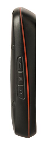 Falk Fahrrad GPS Navigationsgerät kapazitives Display 25 Länder Fahrradhalterung, schwarz/rot, 240036 - 7