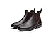 Produktbild Mini Balabala Damen Chelsea Rain Boot Gummistiefel Kurzschaft Ankle Stiefeletten Gummistiefeletten Regenstiefel, Braun/Brown, 41 EU
