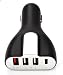 Produktbild SAVONGA KFZ Ladeadapter mit 4 USB Port Quick Charge 3.0 Smart USB Type-C Schnelle AUTO Ladergerät für iphone x 8 7 6 SAMSUNG S8 Galaxy Note Nexus HTC LG Tablets #SA5301
