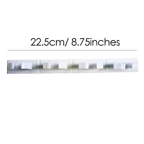 Kurtzy TM Kräuter- und Gewürzgläser Halterklips Set Regal Schrank –für 12 Gewürzgläser- Küchenhilfe - 4
