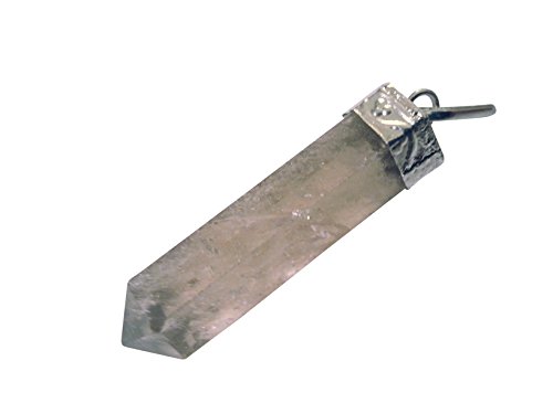 Punta de piedras preciosas esotéricas (colgante colgante) en amatista, cristal de roca, lapislázuli y mucho más.