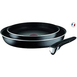 Tefal L2009002 Set de poêles - Ingenio 5 Essential Noir 3 Pièces - Tous feux sauf induction