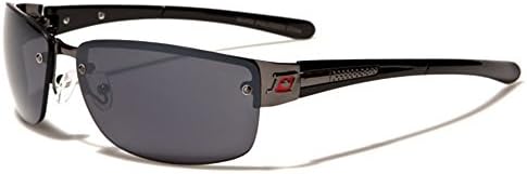 New Dxtreme Men Aviator Dark Lens Metal Sunglasses Slim Driving Full UV400 Protection Free VIBRANT HUT Pouch