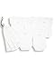 The Essential One - Pack of 5 White Bodysuits/Vests ESS2 (6-9 months)