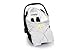 Baby Boum Softy Biside Crazy 90 392CRAZY90SF Terry Blanket for Baby Carrier in Colour Plum