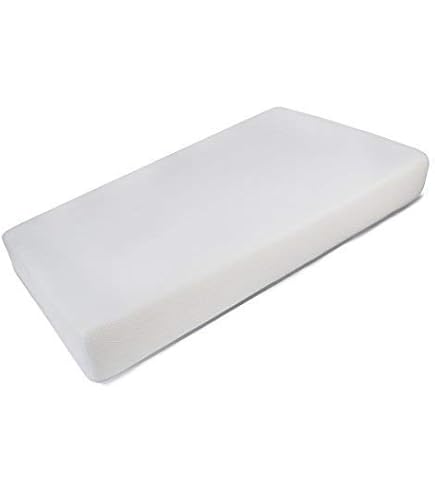 Tinéo Folding Mattress 2 Parts 60 x 120 x 4 cm, Fabric Polypropylene Filling: 100% Polyester, Grey