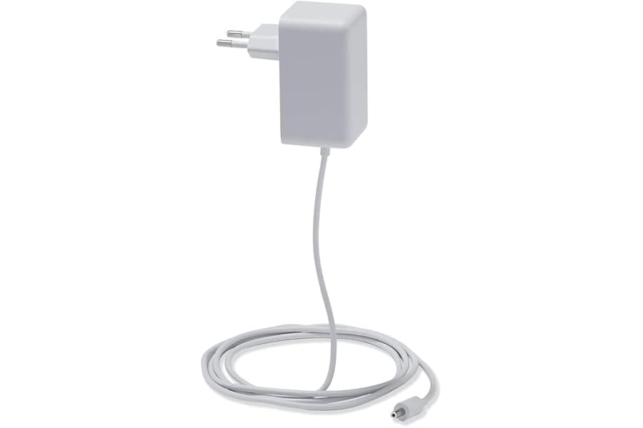 Adaptador de corriente para Amazon Echo Show 5 (3.ª generación), 22 W, color blanco tiza