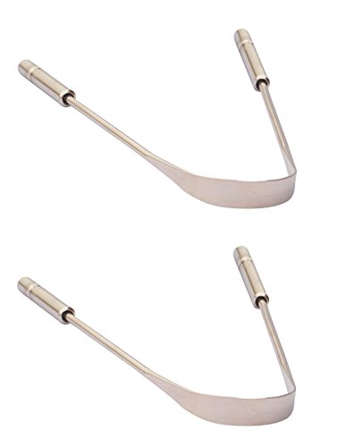 Zafos Tongue Cleaner Scraper- (Pack of 2) Surgical Grade Stainless Steel | Bacteria Inhibiting, Non-synthetic Grip | Sterilizable RS.249 (58.00% Off) - Amazon