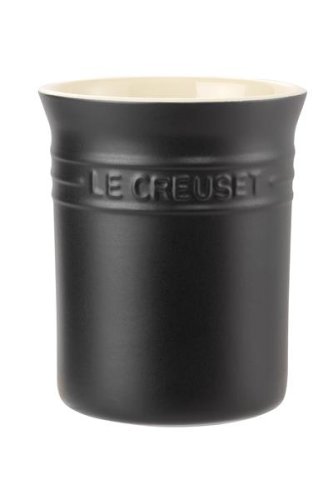 Le Creuset Steinzeug Topf für Kochkellen, 1,1 L, schwarz