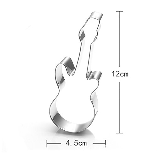 Ausstecher, Profer Plätzchen Keks Kuchen Ausstechform Starter-Set ( 6 Stück ) aus rostfreiem Edelstahl (Musik) - 3