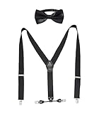 ✅ HOW-TO-WEAR: Es gilt als modisches No- Go die Hosenträger in Kombination mit einem Gürtel zu tragen. Befestige die Klammern deshalb stilvoll direkt am Hosenbund.