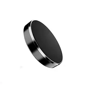 Plateforce Powerfull Universal Black Magnetic Car Mount Mobile Phone Holder for Dashboard, Windscreen or Work Desk (Black)