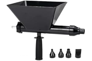 FANGEHONG Pistola per Malta Cementizia, Pistola per Malta Elettrica Portatile, Pistola per Malta Fughe con 4 Igelli, Pistola da Caccia del Cemento per Malta per Muri in Pietra, Giunti di Malta, Pavimenti