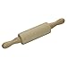 Produktbild Kinder Teigrolle Holz Knetrolle - Nudelholz mit Holzachse, 21x3,5cm