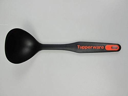 TUPPERWARE Griffbereit Schöpflöffel schwarz-orange D164 Löffel TOP-Schöpflöffel 8761 - 3