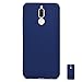 Produktbild HopMore Huawei Mate 10 Lite Hülle Silikon Weiche Silikon Hüllen Matt Design Bumper Ultra Slim Dünn TPU Handyhülle Süßigkeitsfarbe Tasche Schale Case Cover pour Huawei Mate 10 Lite -- Navy blau