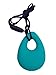 Chuchumz Chewy Necklace Chewelry Autism ADHD Biting Sensory Child Baby Teething Chew Toy Children Turquoise