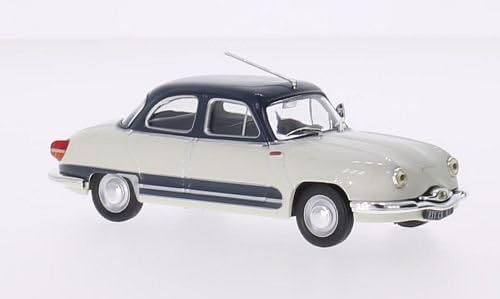 Panhard Dyna Grand Standing, white/blue, 1958, Model Car, Ready-made, SpecialC.-73 1:43