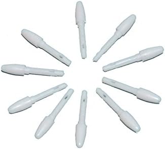 Replacement Pen Nibs for Ugee P50S P51 Graphic Tablet Pen 10 Pieces/Pack (White)