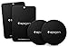 Price comparison product image Spigen KUEL [MP-4P], Magnetic Metal Plate for Car Phone Holder, 3M Adhesive 2 Round 2 Rectangle 4 Scratch Protector Easy Application