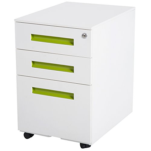 Vinsetto Metal Lockable File Cabinet Ped Buy Online In Bahrain At Desertcart