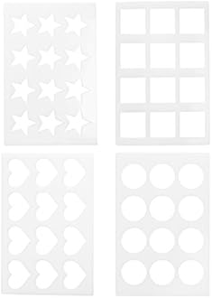 Cosmos 4 différents Designs assortis Chocolat Chablon Cookies Pochoir Moule pour décoration de gâteaux