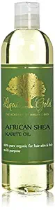 12 Fl.oz Premium Liquid Gold African Shea Oil Karite Pure &Organic Skin Hair Nails Health