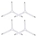 Produktbild Betttuchspanner Matratze Bett Bettlaken Verschluss Verstellbar Bettlaken Bänder Hosenträger Slipcover Verschluss Riemen Clip Bands 4 Stück (Weiß)