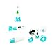 VALUE MAKERS Multi-functional 4 in 1 Termometro Baby Digital Thermometer Adult Child Body Forehead Ear Infrared Thermometer Termometer