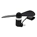Produktbild UmiTrend 2 in1 Mini Portable Micro USB Beleuchtung Cooling Fan Kühlung für IOS Android Phone schwarz(Nicht zutreffend Typ c Stecker)
